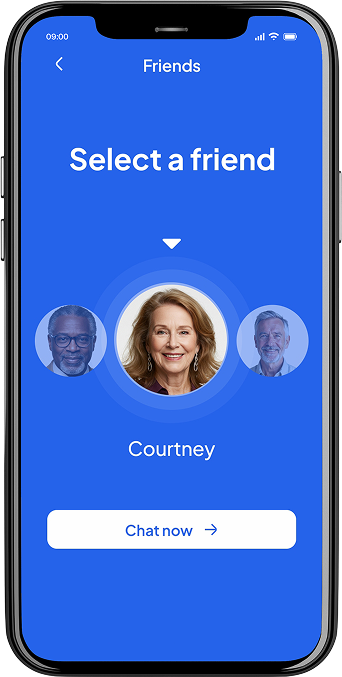 Choose a Friend app screenshot